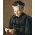 thumbnail image 2 of Thomas Eakins 12x14 Gold Ornate Wood Frame and Double Matted Museum Art Print Titled - Mrs. Mary Arthur (1900), 2 of 4