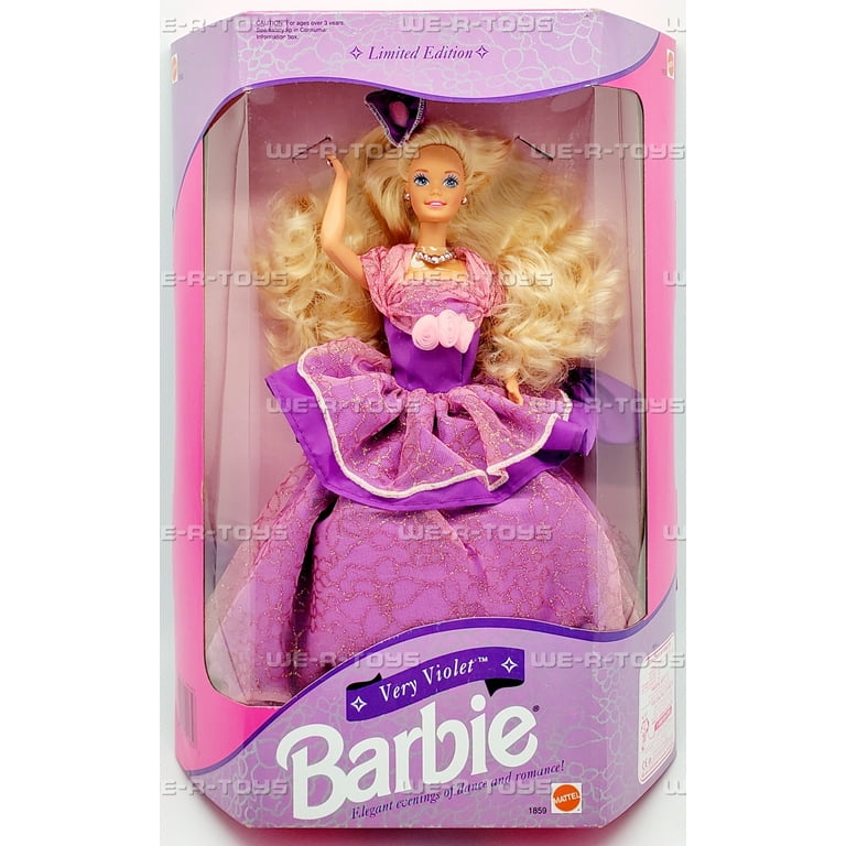 Mattel 1992 Limited Edition Very Violet Barbie - Walmart.com
