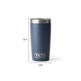 thumbnail image 3 of Vaso YETI Rambler de acero inoxidable ultramar de 10 onzas, 3 of 8