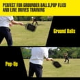thumbnail image 3 of FITPLAY Baseball Racket for Fly Balls, 15-Ounce Fungo Racket/Baseball Racket, Black, 3 of 7