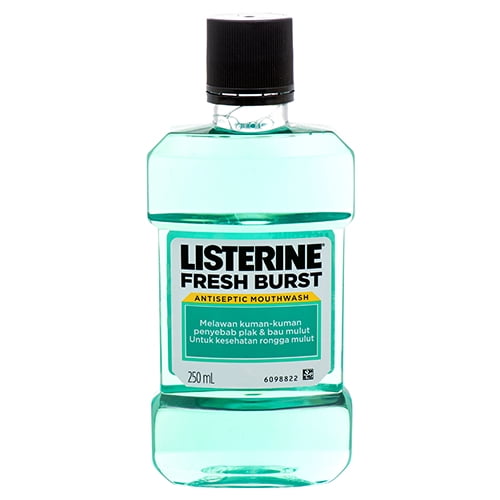 Listerine Mouthwash Freshburst 250 Ml Wholesale, (24 Pack)