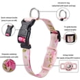 thumbnail image 2 of Collar De Gato -L-Rosa Impresión Digital Airtag Collar De Gato Soporte De Etiqueta De Aire Hebilla De Seguridad,Collar De Gato Personalizado, 2 of 5