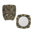 thumbnail image 2 of Chririnla Computer Desk Chair Seat Covers Camouflage Antler Bow Print with Stretch Decorative Computer Chair Slipcovers for Gaming Chair, 2 Pcs Office Chair Covers, 2 of 8
