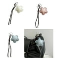 thumbnail image 2 of Star Shaped Keychain PU Leather Stylish Bag Decoration Creative Pendant Charm for Keys or Backpacks, 2 of 8