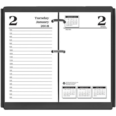 Monticello Dated Daily Calendar Refill - House of Doolittle Economy Daily Desk Calendar Refill, 3-1/2w x 6h, 2013