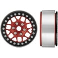 thumbnail image 6 of RCLIONS 4pcs Aluminum Alloy 2.2inch Beadlock Wheels Rims for Axial Wraith SCX10 TRX4 1/10th RC Rock Crawler Car (Red), 6 of 15