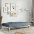 thumbnail image 3 of Serta Chelsea Convertible Sofa, Lounger and Full Size Bed, Light Gray Fabric, 3 of 7