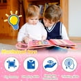 thumbnail image 7 of Airhive Busy Board for Fine Motor Skills, Montessori Toy for Autism, Travel Toy for Toddlers, Preschool Learning Toys for 1 2 3 4 Year Old, Gift for Girls & Boys, Pink, 7 of 7