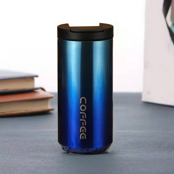Specollect Clearance 2Pcs 400ml Stainless Steel Vacuum Insulated Travel Coffee Mug, Insulated Tumbler, Leak Proof With Lid Keeps Cold And Warm, Suitable For Coffee, Tea And Beer, For Travel Office