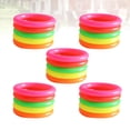thumbnail image 2 of KAKOWELY 25 Pcs 4CM Inner Diameter Colorful Toss Circle Ring Throwing Rings Plastic Throwing Circle Rings Hollow Circle Rings (Random Color),1.97"X1.97"X0.28", 2 of 4