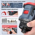 thumbnail image 2 of Yeacher 16.8V Multi-function Electric Screwdriver 45Nm Torque Brushless Motor Practical Screw Driver for Home Appliances, 2 of 8