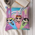 thumbnail image 3 of The Powerpuff Girls Pillow Case Soft Pillow Cover Pillowcase Decorative Cushion Cover Home Decor 12 "x12 ", 3 of 8