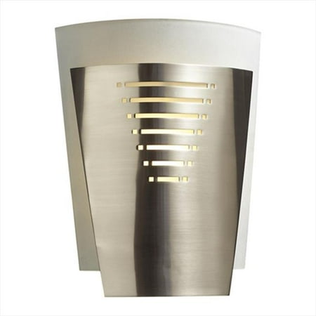 

Wall Sconces 1 Light Incandescent 60W in Satin Nickel