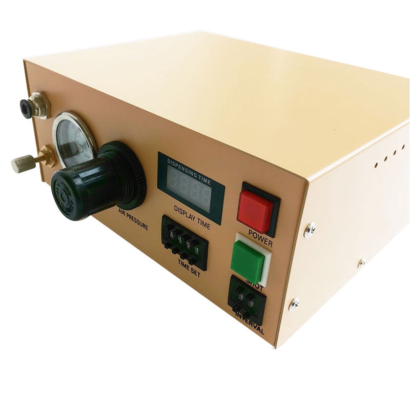 INTSUPERMAI Glue Dispenser Machine Solder Paste Liquid Dispensing Controller Adhesive Dispenser