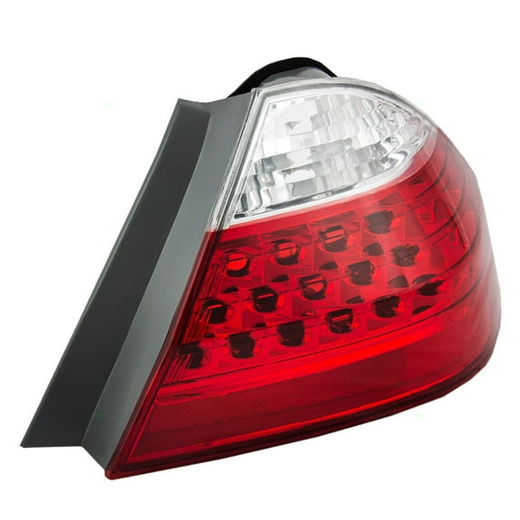 Brock Tail Light for 2006-2007 Accord Hybrid White/Red Lens Quarter Mounted Right 33501SDRA01