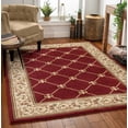 thumbnail image 1 of Well Woven Timeless Fleur De Lis Red Formal Area Rug 9'2" X 12'6", 1 of 5