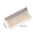 thumbnail image 2 of JOGZMZ Matte Translucent Pencil-Case - Thickened Large Capacity Exam Supplies Pouch, Portable Stationery Organizer for Professionals, Minimalist Style, 2 of 3