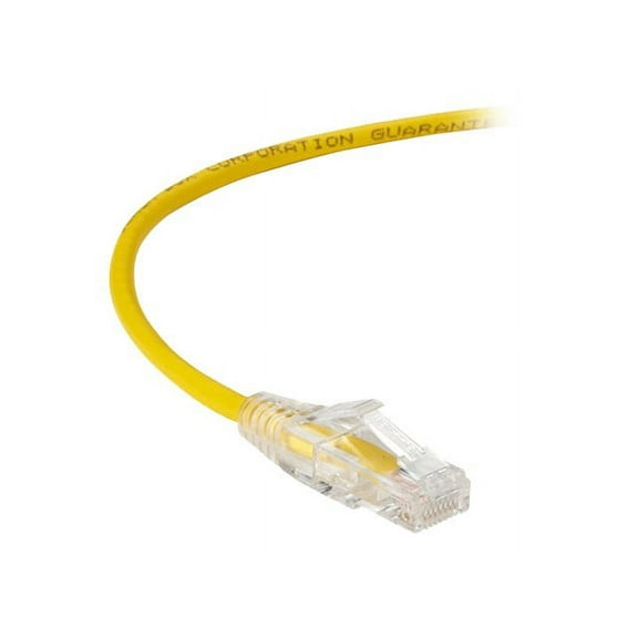Black Box Slim-Net Cat.6 UTP Patch Network Cable (C6PC28YL20)