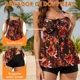 thumbnail image 5 of Traje De Baño Mujer Conjunto De 2 Piezas Bañador De Cintura, 5 of 7