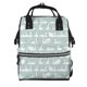 thumbnail image 1 of Disketp White Swan Mochila de Pañales de Gran Capacidad con Múltiples Bolsillos, Mochila de Viaje Multifuncional para Bebé, Unisex, Moderna y Resistente, 1 of 6