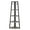 Gray, variant on Resenkos Bookshelf, Storage Shelf, Bookcase,5-Tier Corner Shelf, 70" Tall Corner Ladder Shelf Small Bookshelf,Gray