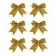 thumbnail image 2 of Adornos navideños, regalos de Navidad (6 piezas): Mini adornos navideños de 9 cm para colgar en el árbol de Navidad (campana colgante)., 2 of 8