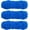 Blue, variant on Minzimin 3 Skeins Chenille Yarn Soft Blanket Yarn 3x100gr/3.5oz (3x131yds) Polyester Velvet Fancy Fluffy Yarn Knitting for Crochet Weaving Scarf
