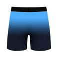 thumbnail image 6 of JUUYY Men’s Long Boxer Briefs with Fly – 9” Inseam with Breathable and Comfortable Gradient Print Underwear Blue XL, 6 of 8