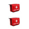thumbnail image 2 of Greeniant Botiquín de primeros auxilios Viaje en automóvil al aire libre Bolsa vacía de emergencia portátil Camping Senderismo Paquete de supervivencia Rojo 2piezas Greeniant CBP113398, 2 of 5