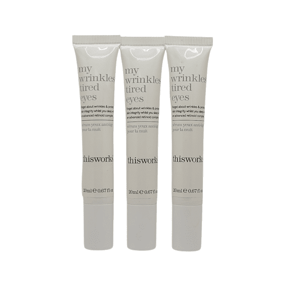 3 Pack This Works My Wrinkles Tired Eyes 0.67oz / 20ml