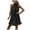 Black, variant on Lovskoo 2024 Womens Glitter Sequin Dress Sparkly Halter Neck Sleeveless Fashion Glitter Mini Club Dresses Rose Gold