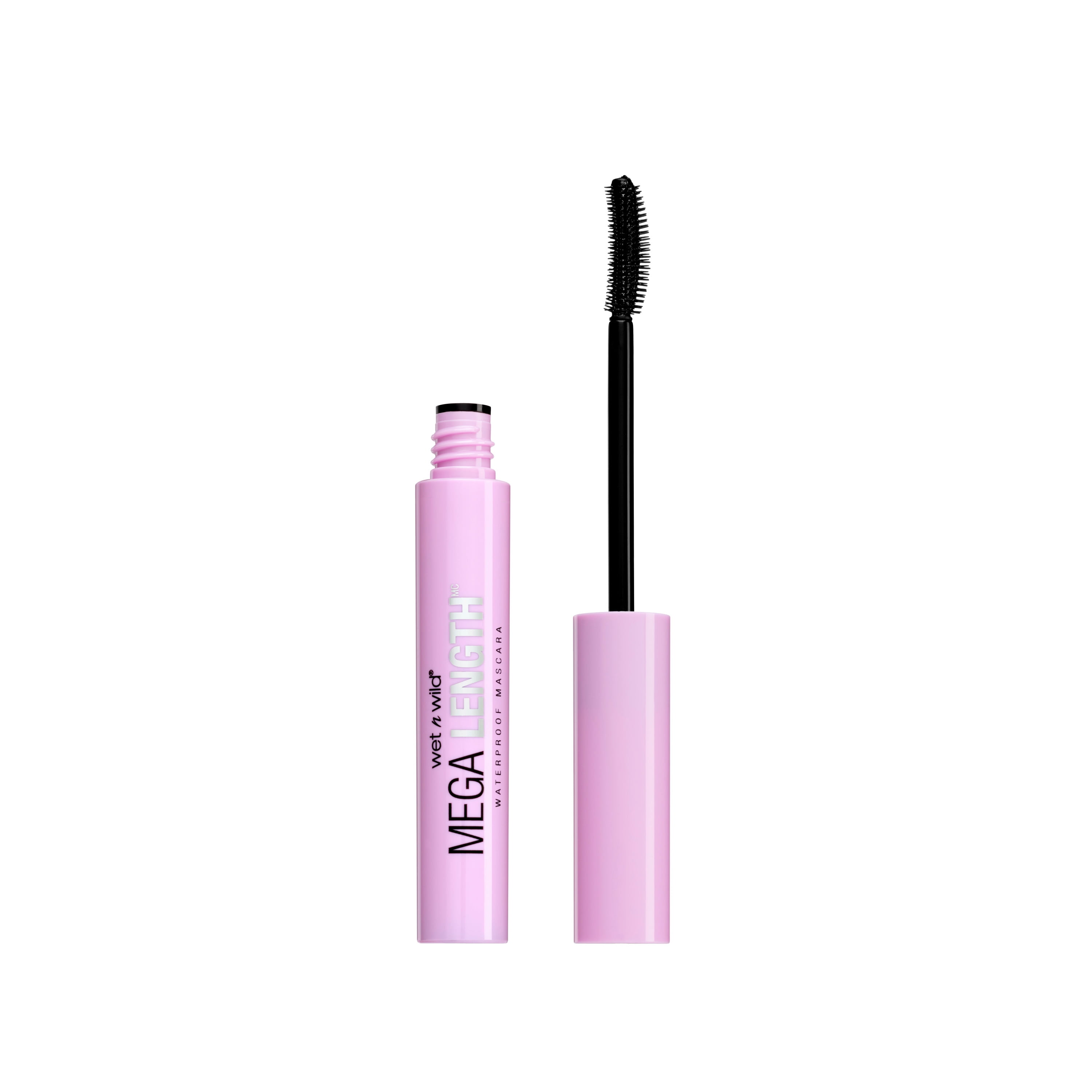 wet n wild Mega Length Waterproof Mascara, Very Black