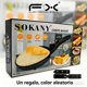 thumbnail image 1 of Siglo Eléctrica Antiadherente de 20 cm, Calentado Rápido y 650 W de Potencia para Preparar Crepas, Hotcakes y Postres en Minutos, Plancha para Crepas con Superficie Uniforme y Fácil de Limpiar, 1 of 5