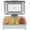 1/3 Size, variant on Chafing Dish Buffet Set,9L Electric Warmers,Stainless Steel Buffet Servers and Warmers, Warmers for Wedding, Parties,Restaurants, Banquets, (1/3 Size)