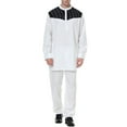 thumbnail image 2 of HUPOM Men'S Chino Pants Pants Men Chinos Mid Waist Rise Long Slim Bootcut White M, 2 of 7