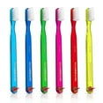 thumbnail image 3 of GUM Classic Soft Toothbrush, Compact Head, Includes Rubber Tip Dental Pick 1 Count (Pack of 12), 3 of 4