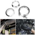 thumbnail image 3 of Universal Upgraded 2.25 inch Auto Parts V band Clamp Kit for Exhaust Pipes Downpipe, 3 of 3