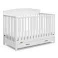 thumbnail image 5 of Graco Benton 5-in-1 Convertible Baby Crib with Drawer, White, 5 of 12