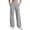 Gray, variant on Leggings for Women Plus Size High Waist Wide Leg Trousers Pleated Solid Pants Summer Casual Outfits with Pockets