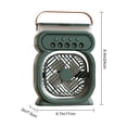 thumbnail image 4 of Shoreew Desk Fan with 5 Water Spray Holes LED Light Levels Adjustable Large Capacity Tank Quiet Home Office Travel Portable Summer Misting Cooling Fan, 4 of 6