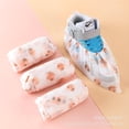 thumbnail image 4 of Printed Cartoon Shoe Cover Disposable Non Woven Thickened Household Anti-Slip Indoor Computer Room Student Wear-Resistant Foot Cover (2 Packs), 4 of 4