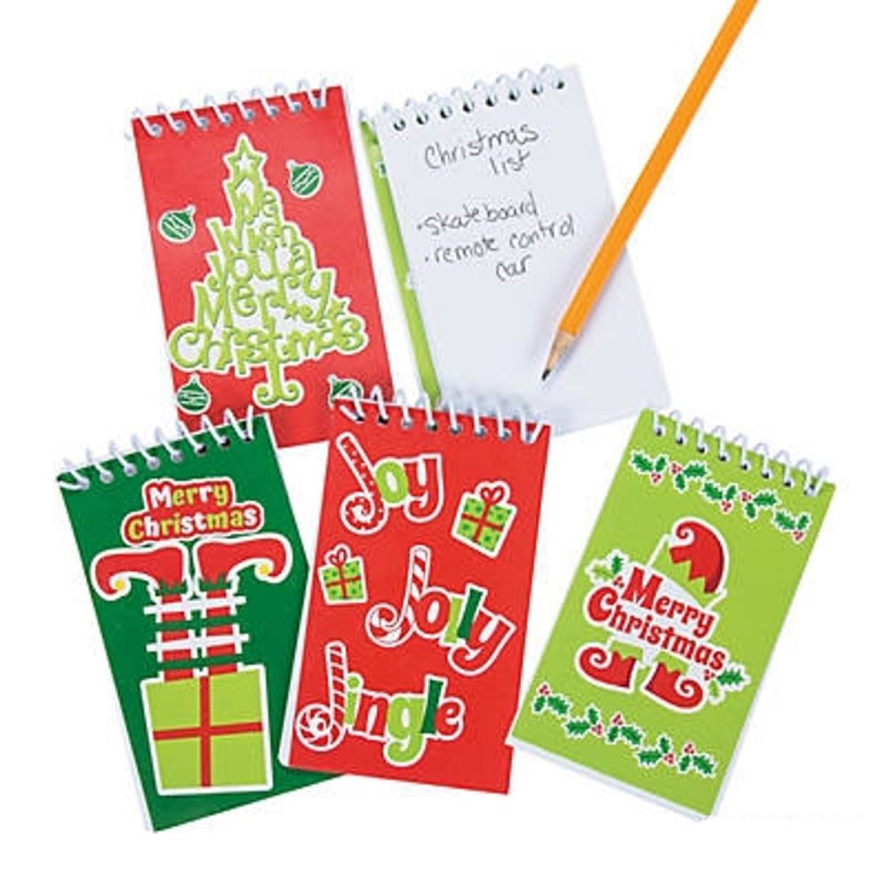 Christmas Notepads 12 per pack