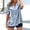 B_ Light Blue, variant on Olyvenn Henley Shirts Women's Short Sleeve Satin Blouses Roll Up Sleeve Notch V Neck Silk Shirts Tunic Tops Loose Loungewear Pink XL