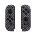 thumbnail image 2 of Black Silver Carbon Fiber Housing w/Full Set Buttons Replacement Shell for Nintendo Switch/OLED Joycon, 2 of 9