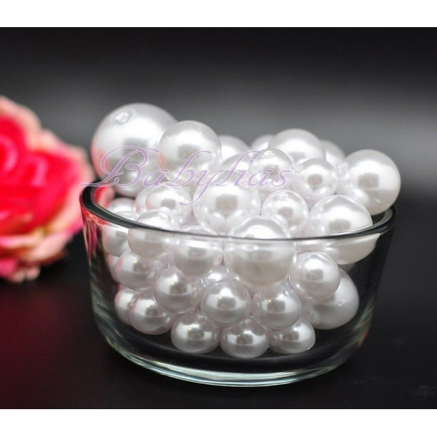 Pearl Vase Fillers Centerpiece Balls Fake Gems Marbles Beads Craft
