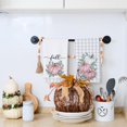 thumbnail image 2 of Fall Kitchen Towels for Fall Decor,Pink Pumpkin Buffalo Plaid Eucalyptus Leaves Autumn Dish Towels 18x26 Inch Set of 2,Farmhouse Home Thanksgiving Harvest Vintage Decorations, 2 of 6