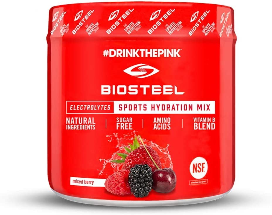 BioSteel Hydration Mix Sugar Free, Essential Electrolyte Sports Drink