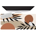 thumbnail image 2 of Extended Gaming Mouse Pad Large Desk Mat XXL 35.4x15.7in Mouse Pad Non-Slip Rubber Base Keyboard Pad Waterproof Desktop Mat for Laptop Computer Work Game Home Office-Abstract Leaves, 2 of 5