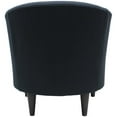 thumbnail image 4 of Pemberly Row 17.5" Traditional Fabric Club Chair in Dark Blue, 4 of 4