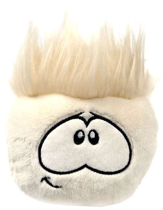 white puffle plush